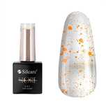 Silcare maniMORE DOT top coat do paznokci Orange 10g