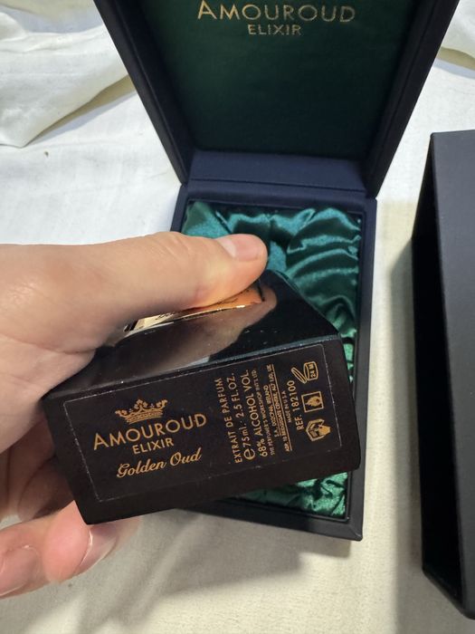Amouroud Elixir Golden Oud Парфюмированная вода унисекс, 75 мл