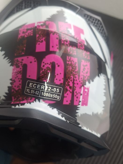 Capacete motocross tamanho S