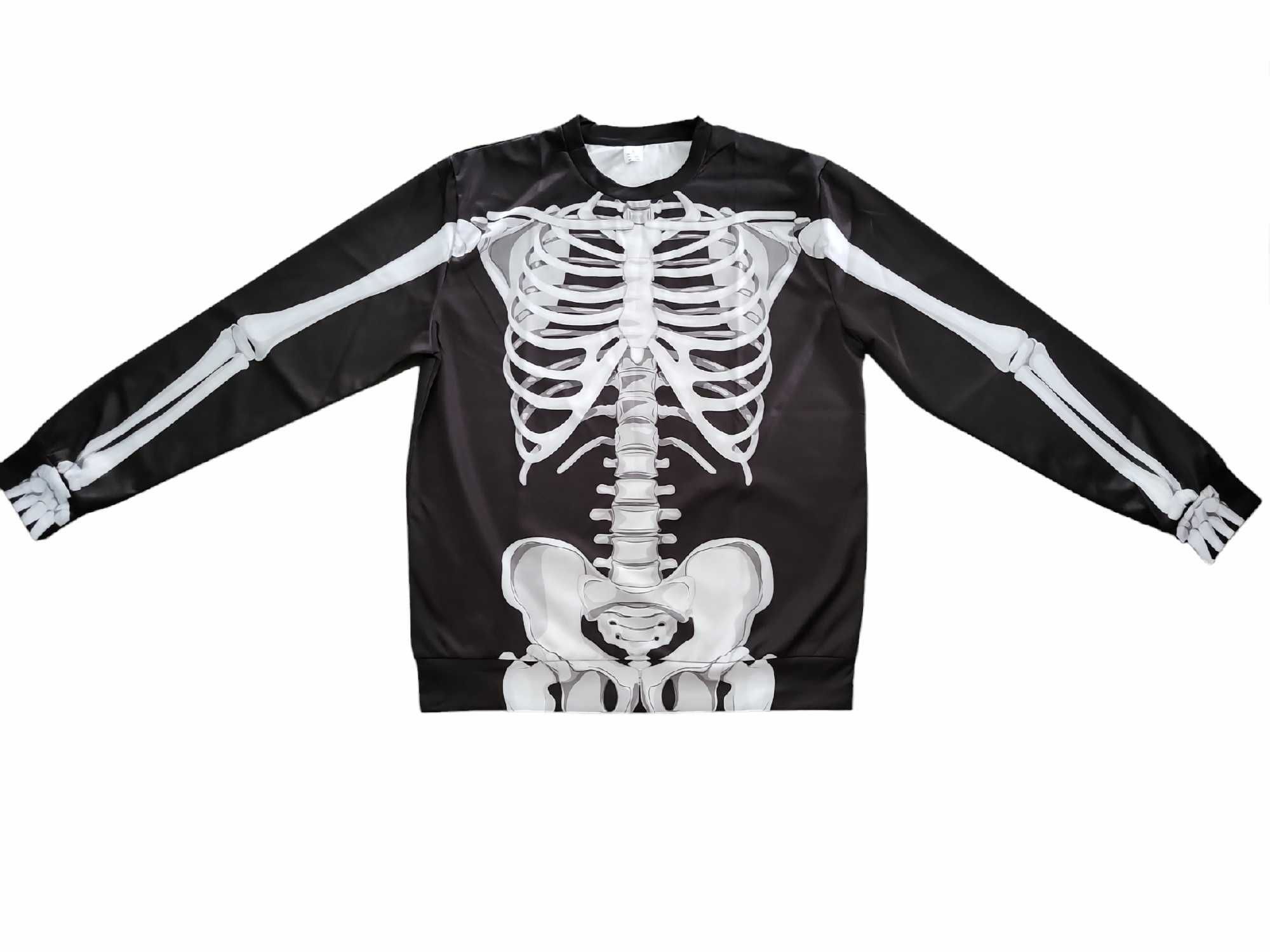 Bluza męska 3D Szkielet rozmiar L