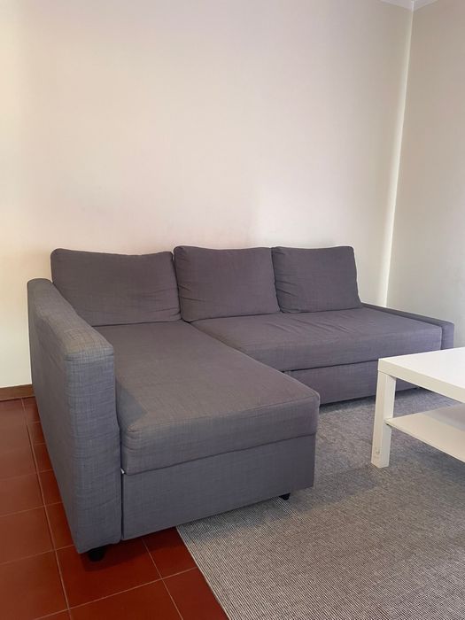 Vendo sofa FRIHETEN de canto c/arrumação