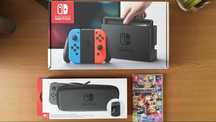 Nintendo Switch + Bolsa Proteção + Mario Kart 8 Deluxe + Cartão 128GB