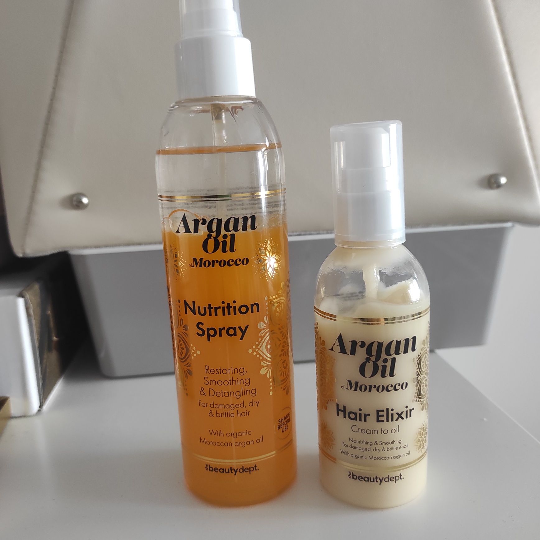 Kosmetyki do włosów z action argan oil
