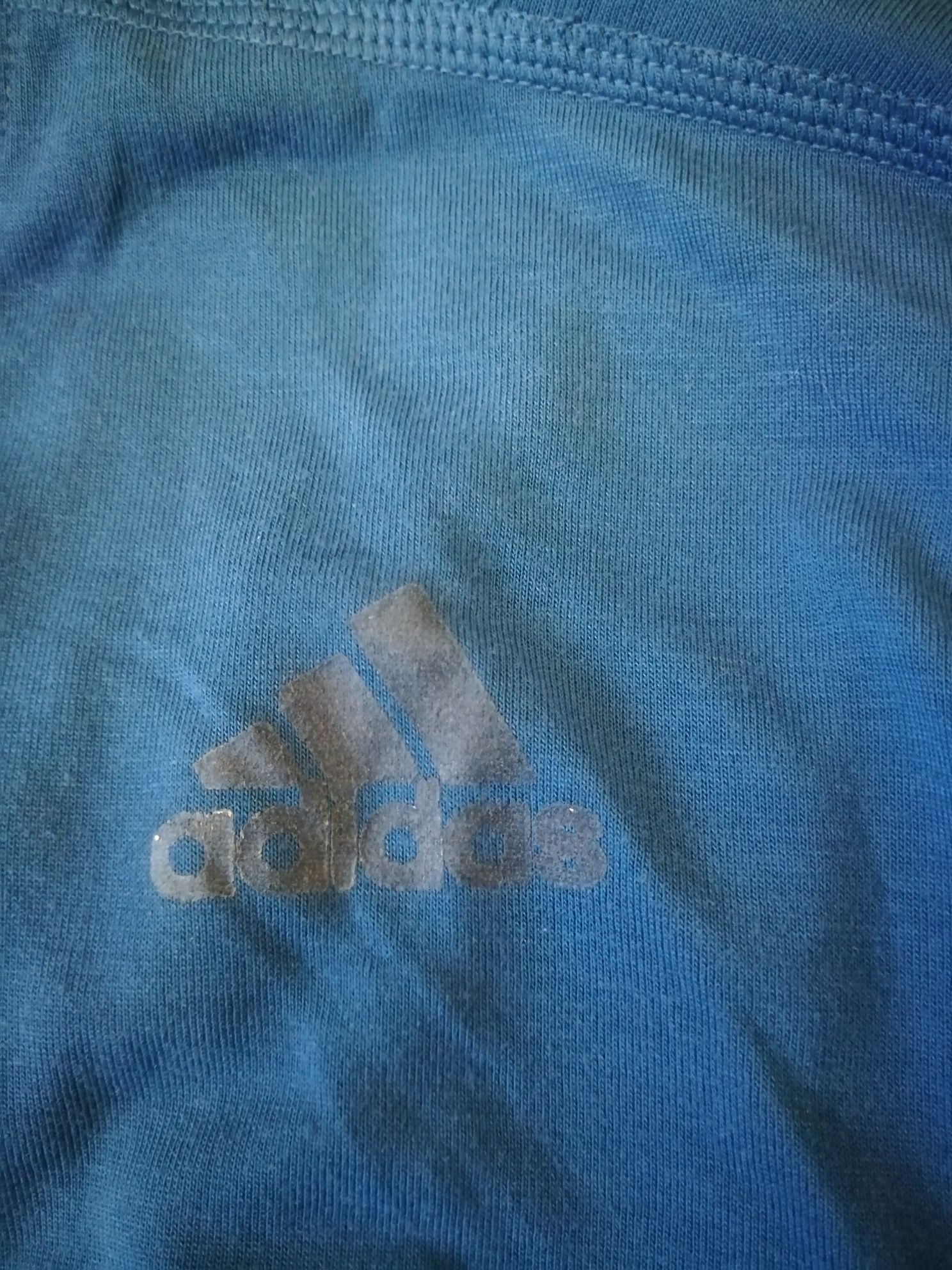 Koszulka, tshirt, Adidas, niebieska, M