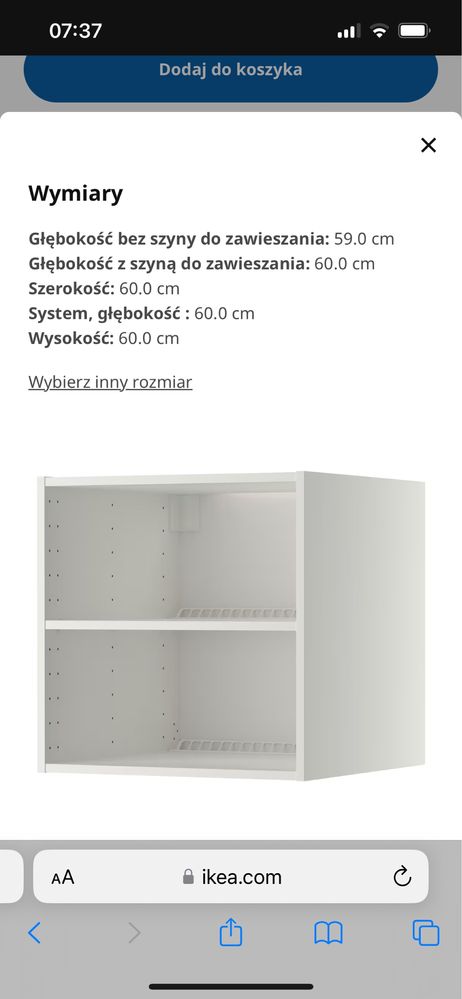 Szafka kuchenna IKEA