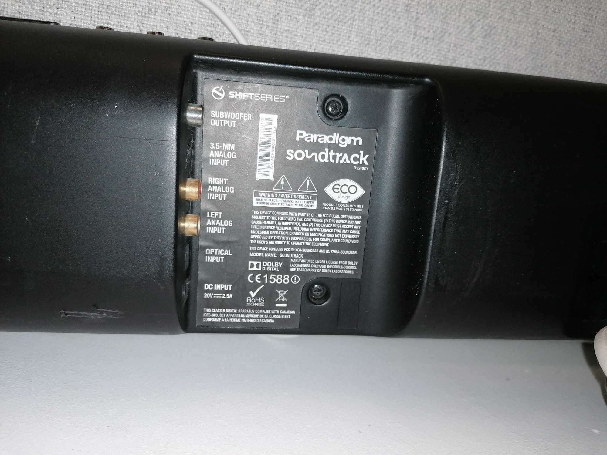 Głośnik Paradigm Soundbar Shift Series, sam głośnik, bez subwoofera