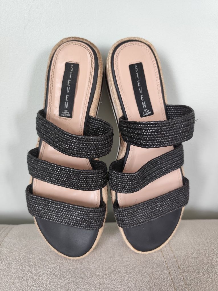 Nowe Steven by Steve Madden klapki sandały 39