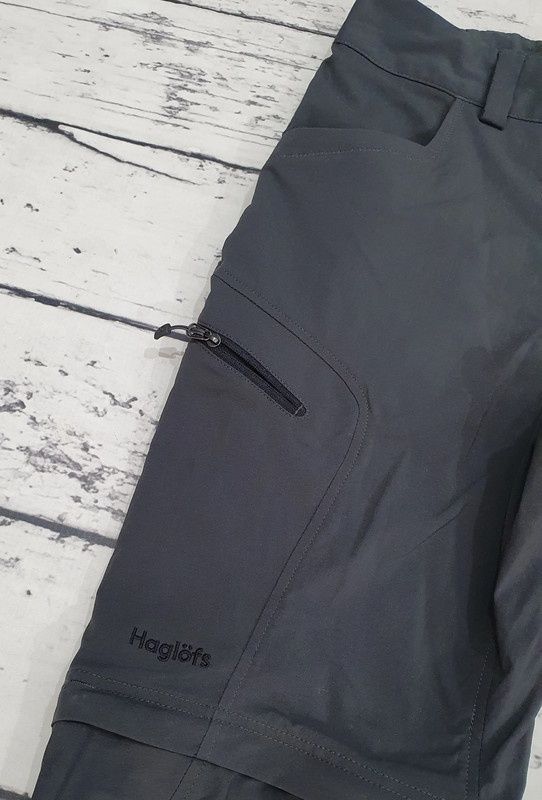 Haglofs * Lite Zip Off Pant Men * spodnie * 2w1 * męskie * Nowe * S