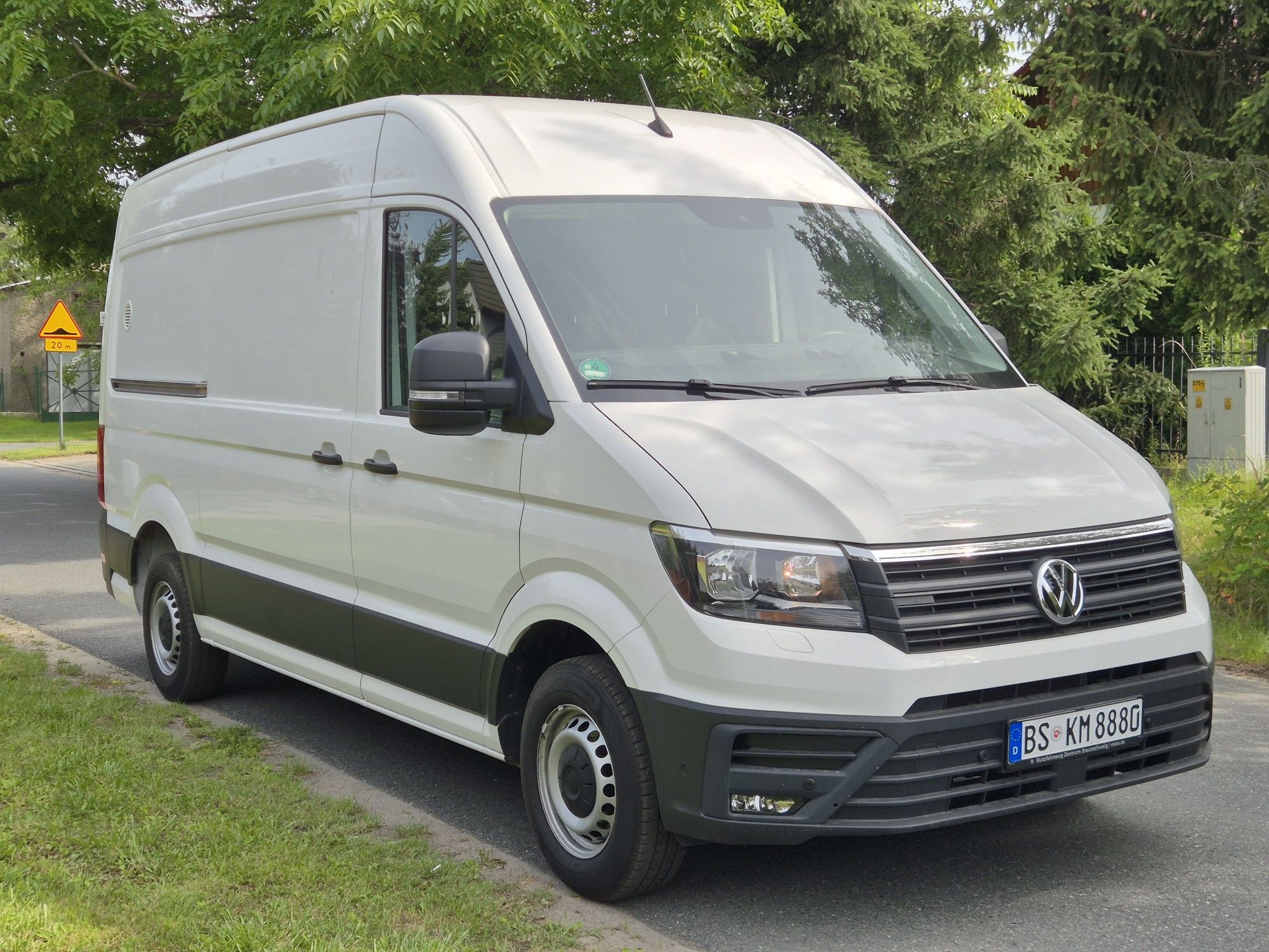 Vw crafter L2 H2 izoterma 72 tys km 1 własciciel Niemcy spr na kołach