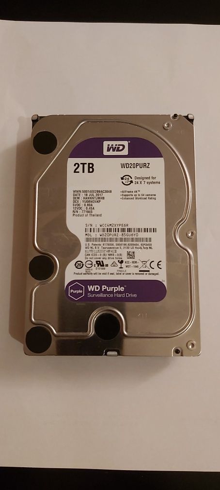 Dysk twardy hdd WD20PURZ 2TB