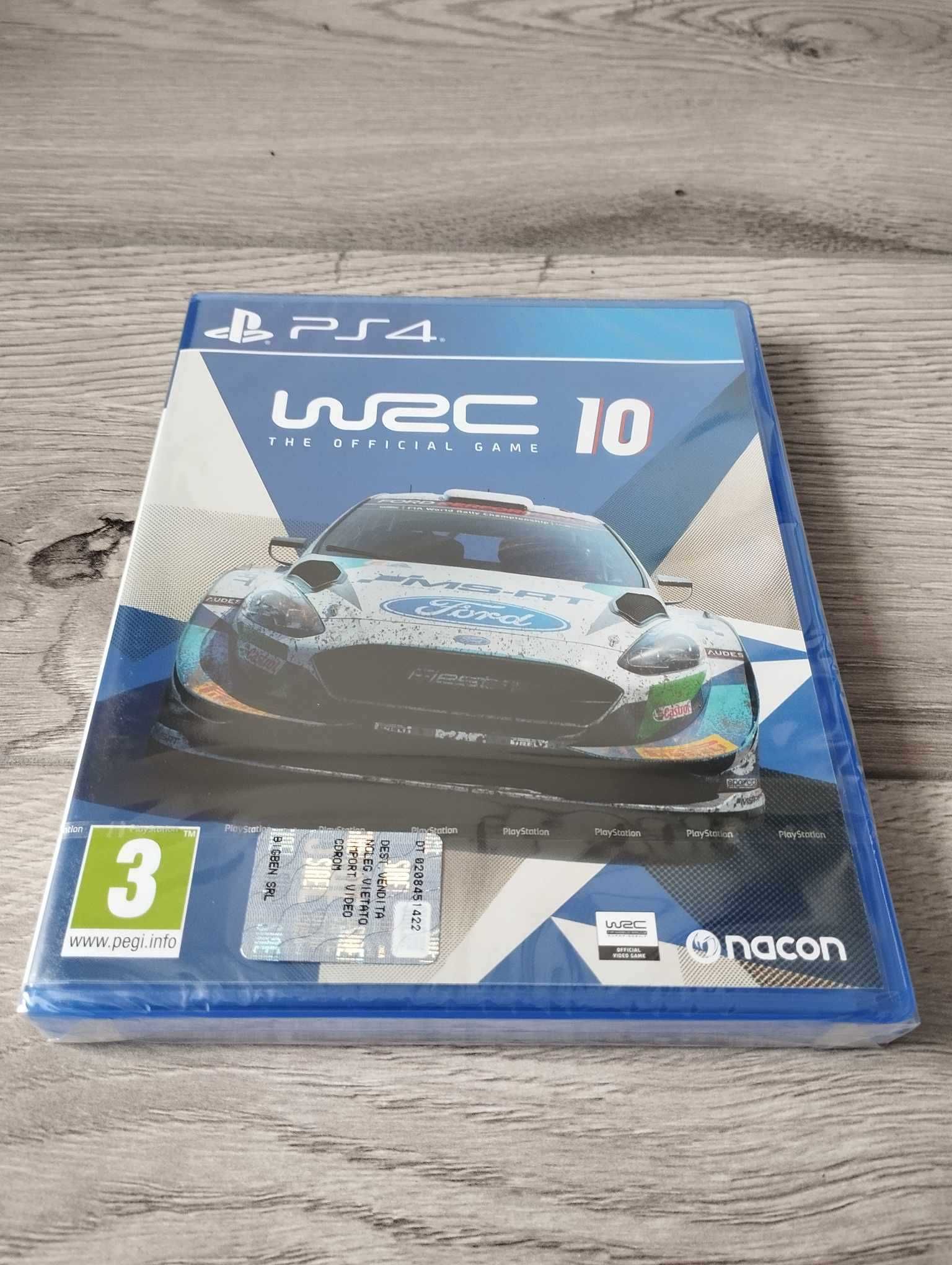 Nowa Gra WRC 10 The Official Game PS4/PS5 Playstation