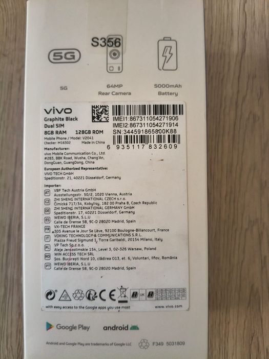 Vivo y72 5g polecam