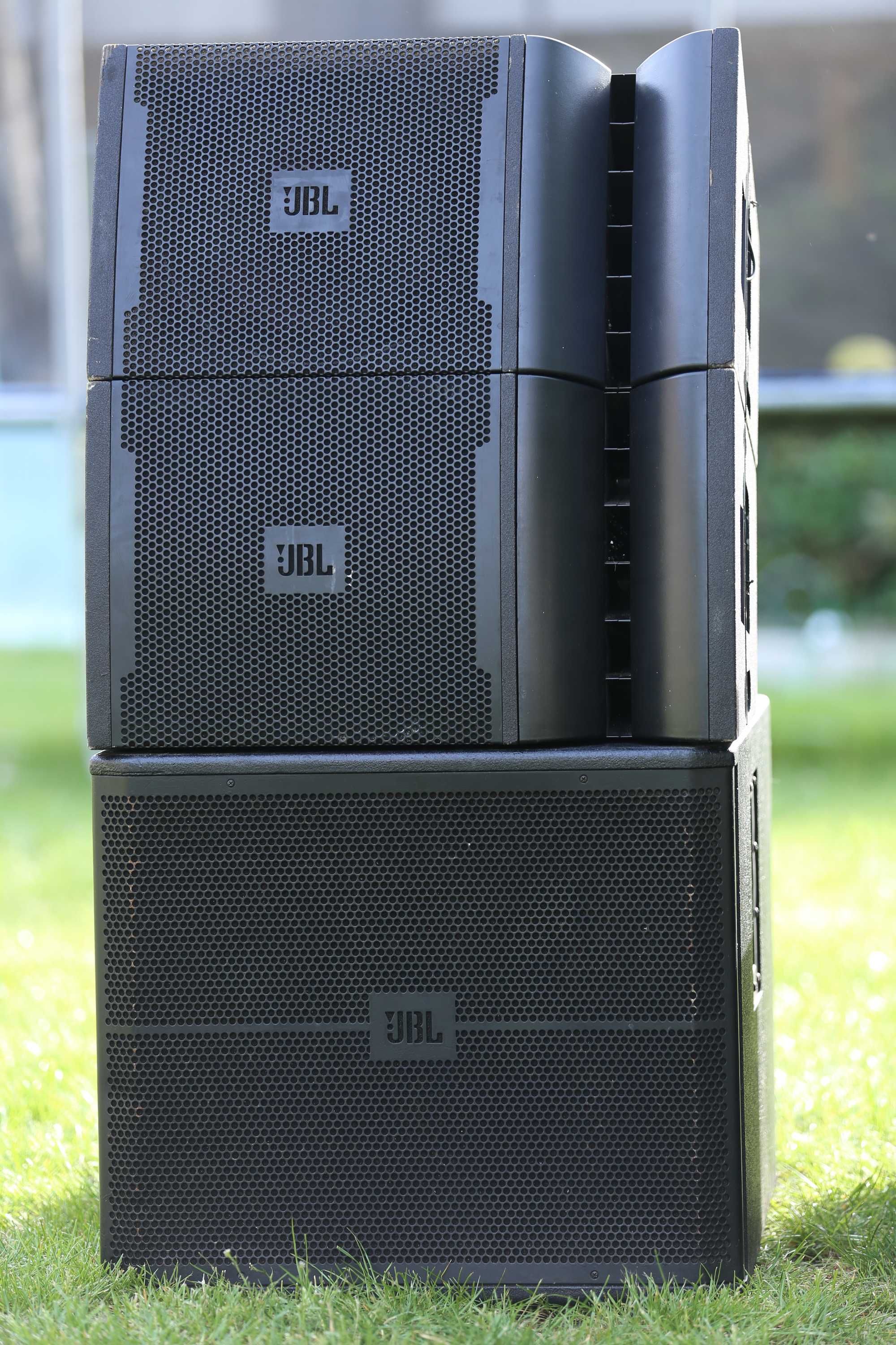 Nagłośnienie JBL 4x VRX VRX932LA-1 + 2x SRX718s 1x VRX918s + XTA DP424