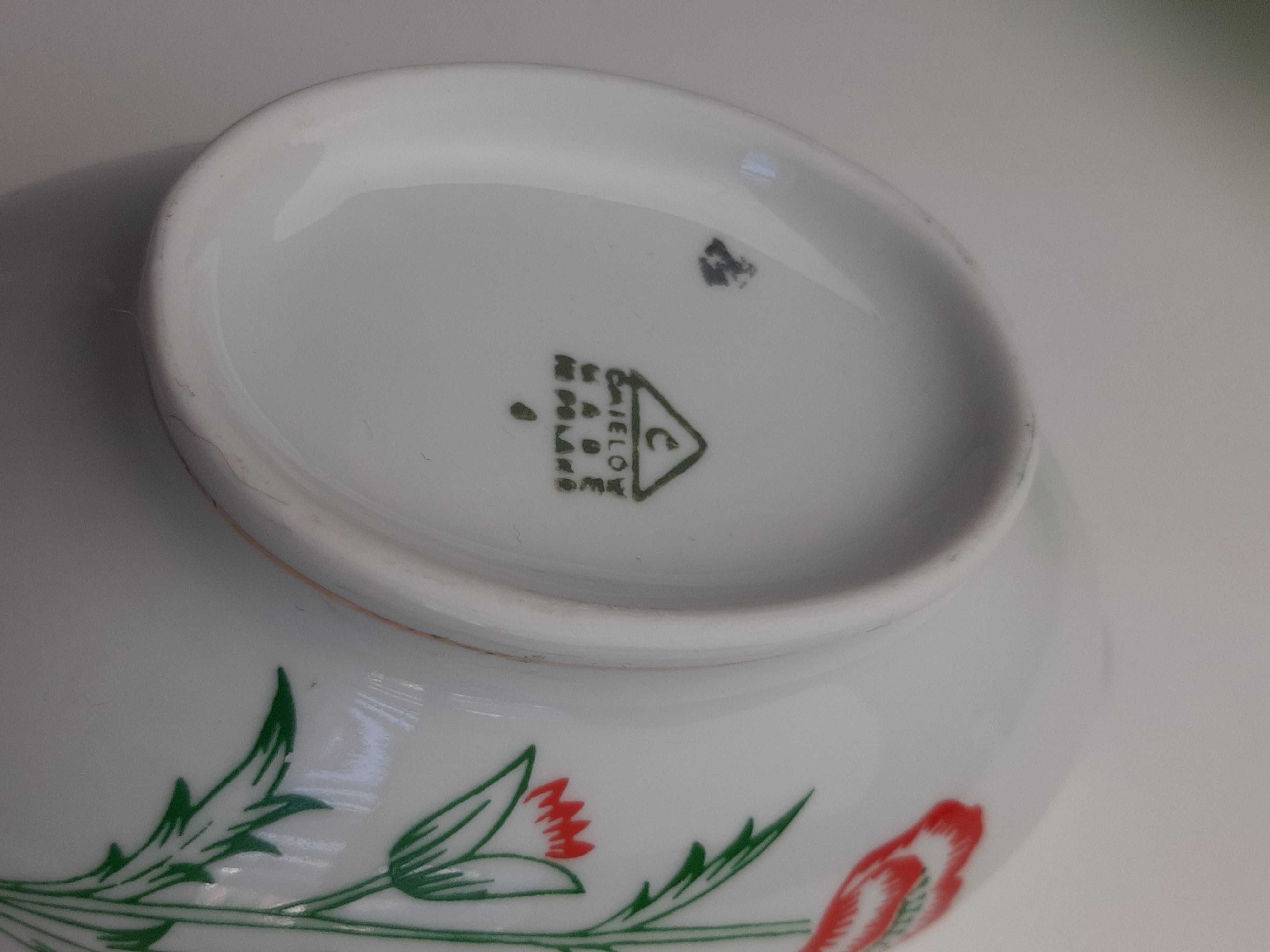porcelanowa sosjerka Ćmielów PRL