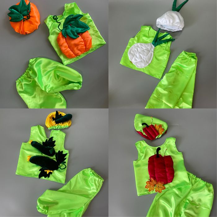 Прокат костюмів свято осені капуста морква кавун картопля жабка