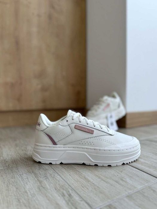 США! Жіночі кросівки Reebok Club C Double Geo GZ2157 Оригінал! 37.5-40