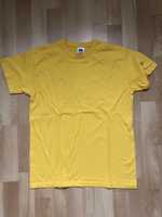 T shirt bluzka koszulka z krótkim rękawem dziecięca unisex 152 żółta