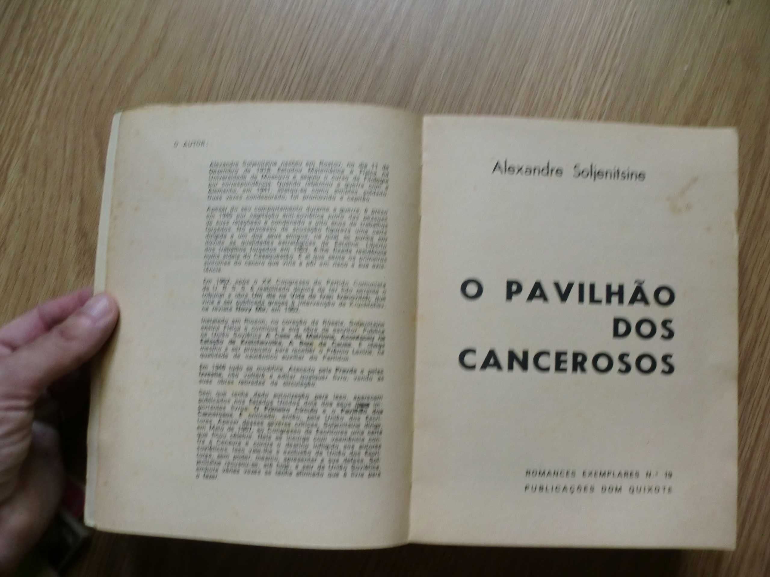 O pavilhão dos Cancerosos de Alexandre Soljenitsine