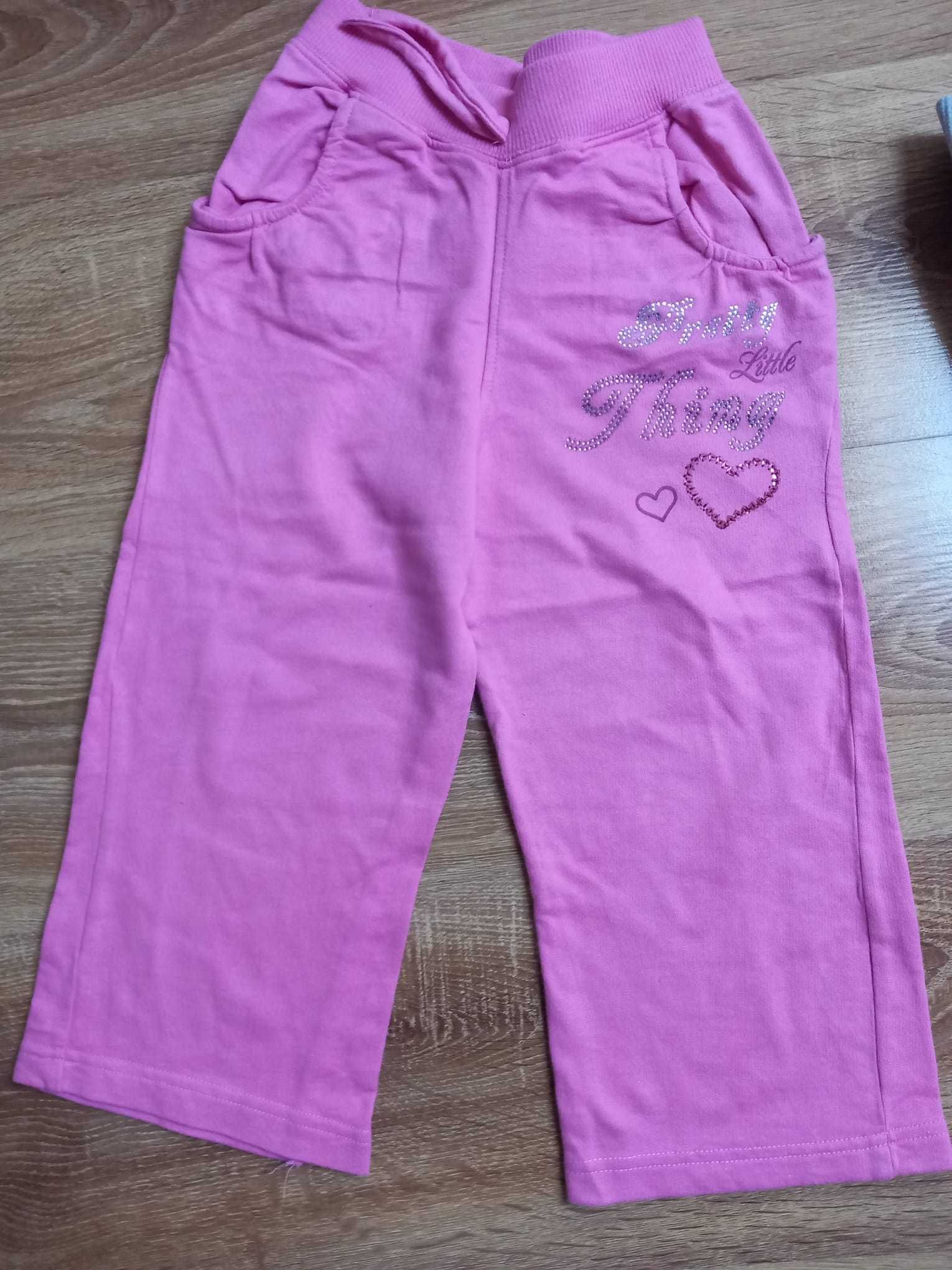 Spodnie 98-104 dla dziewcz.