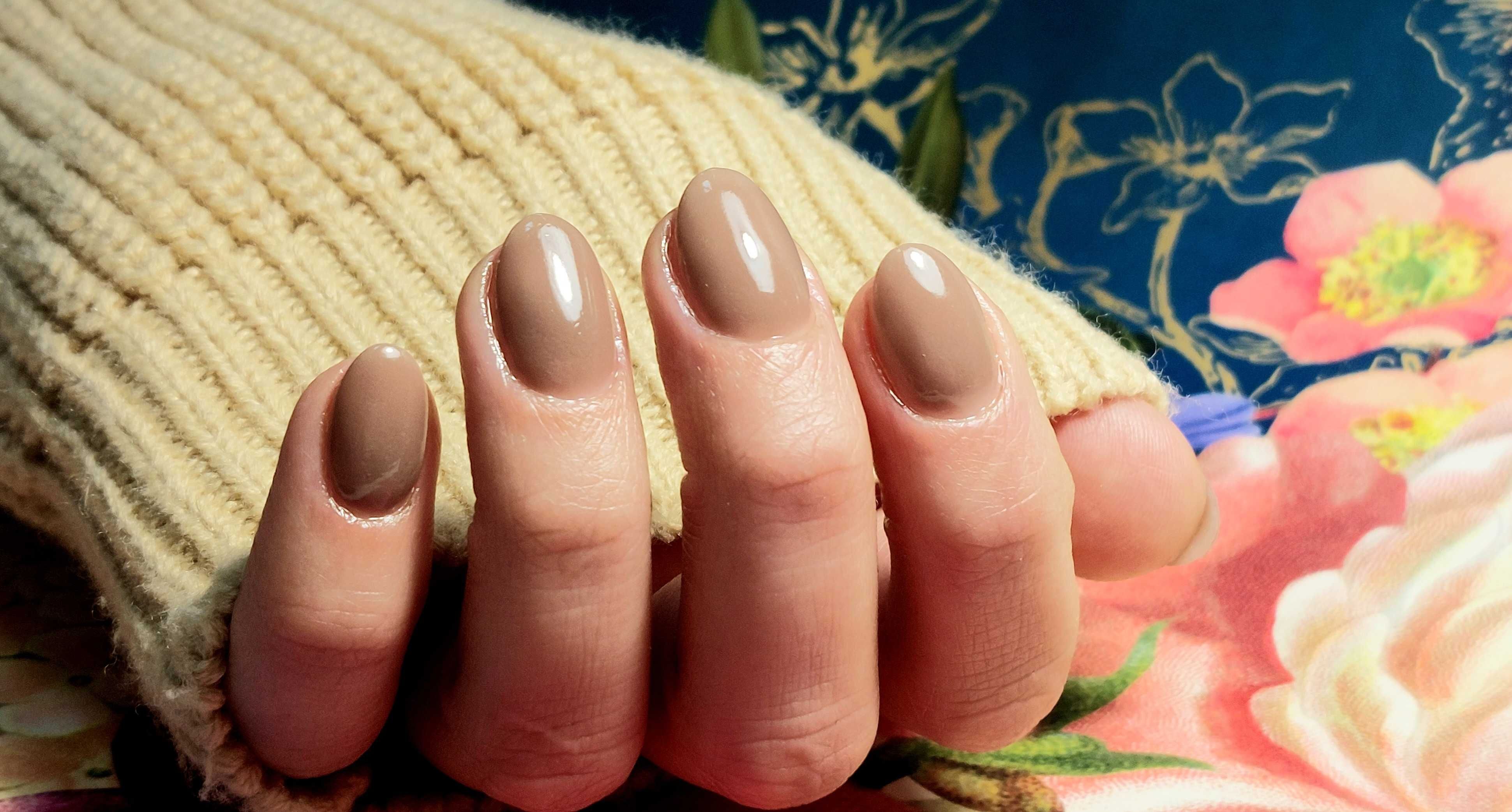 Manicure tytanowy/proszkowy trwałość 4 tyg!