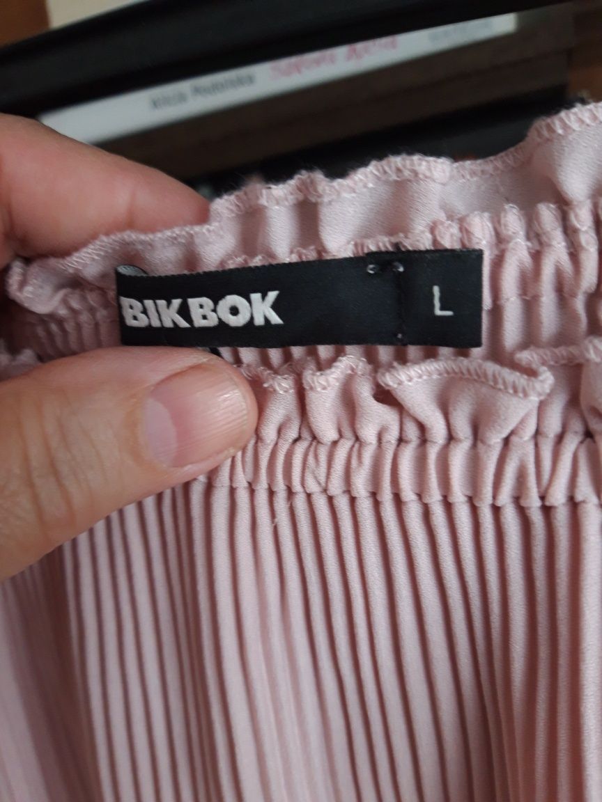 Plisowana bluzka hiszpanka  plus size rozmiar 46/48/50  XL  Bik Bok