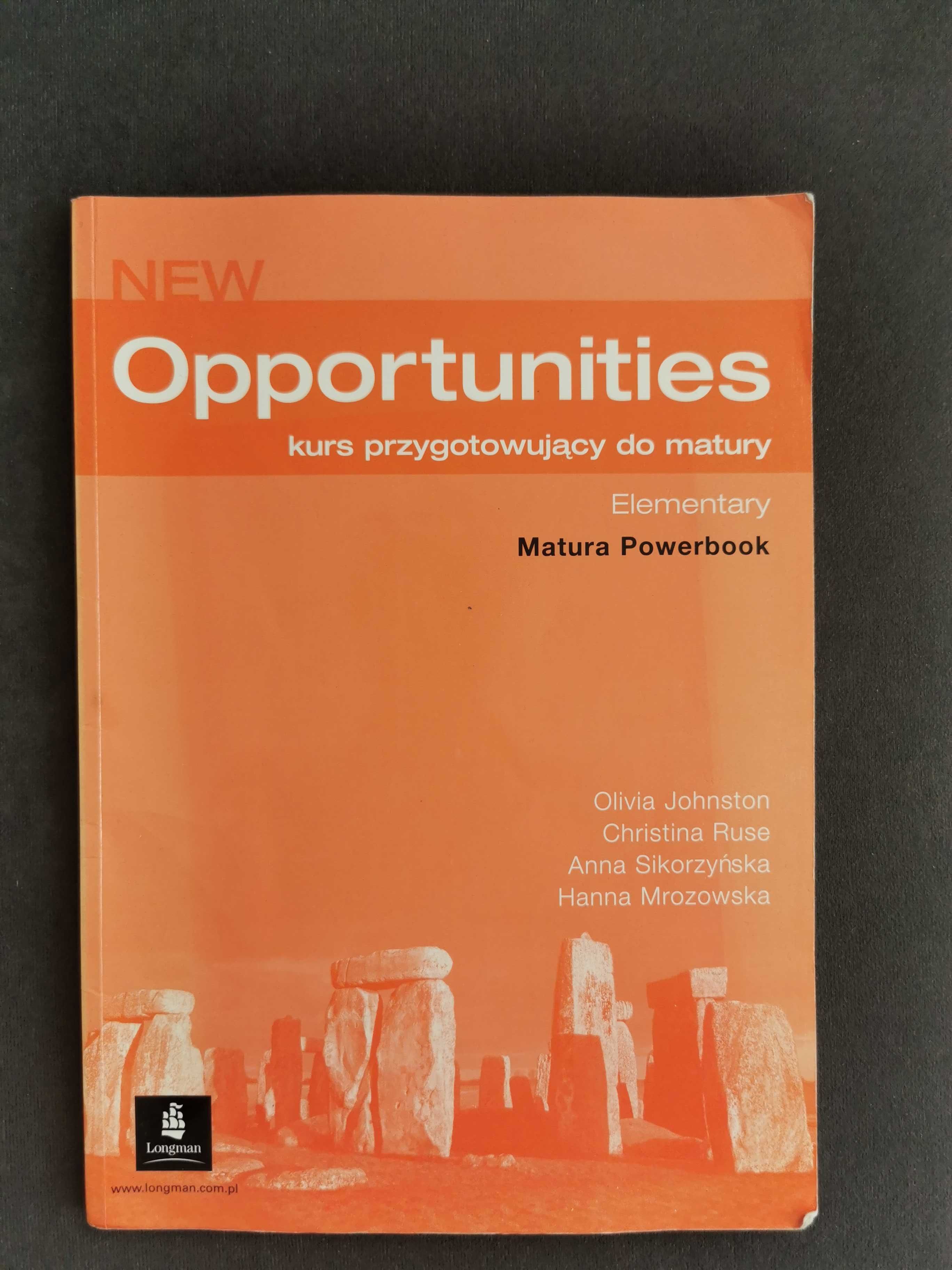 New Opportunities. Kurs przygotowujący do matury. Elementary.