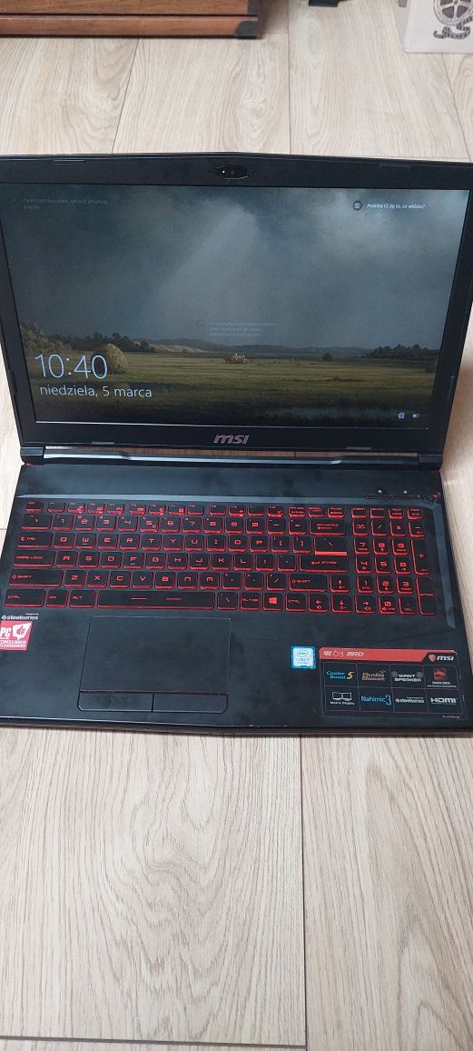 Laptop msi GL63i7