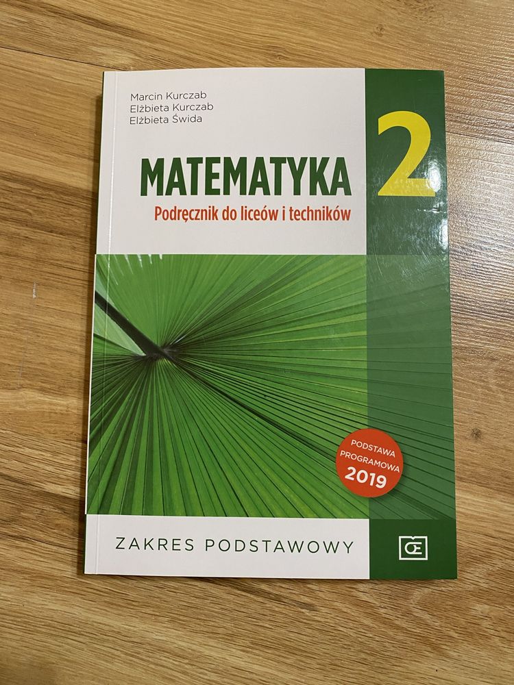Matematyka 2 podręcznik do liceów i techników