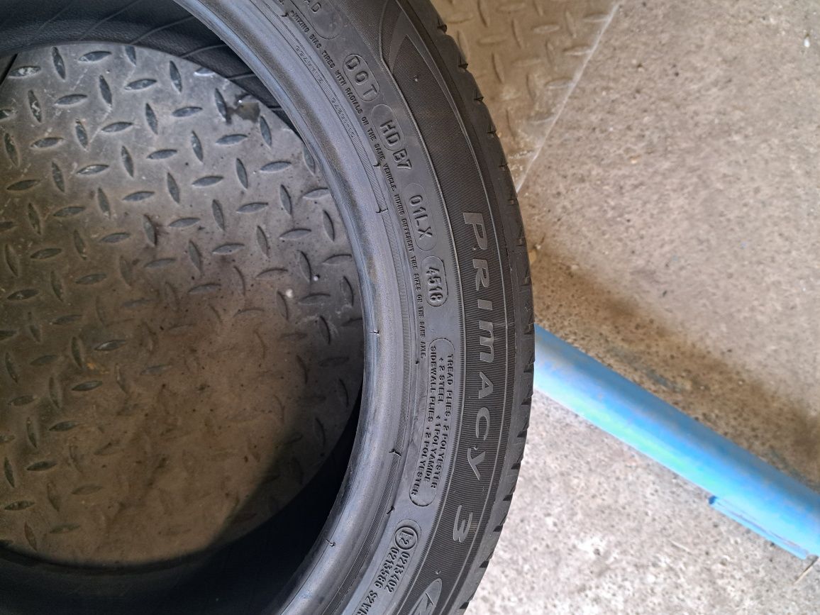 2 sztuki opon 245/45R18 Michelin Primacy 3 RSC,Run Flat