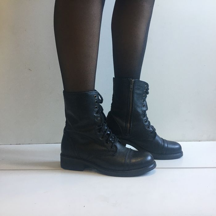 Шкіряні черевики Steve Madden р.39 ботинки кожаные