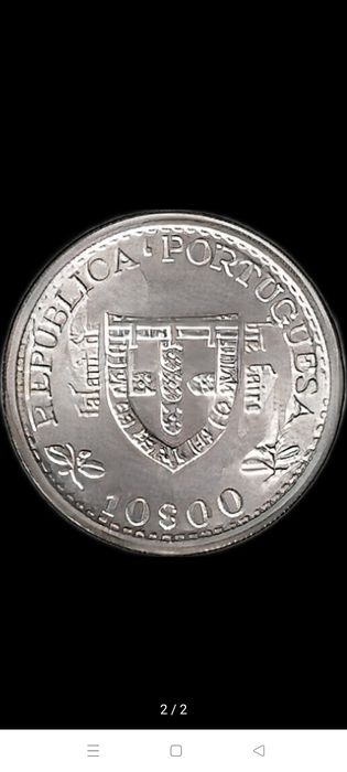 Moeda 10 Escudos 500 Anos do Falecimento do Infante D. Henrique 1960