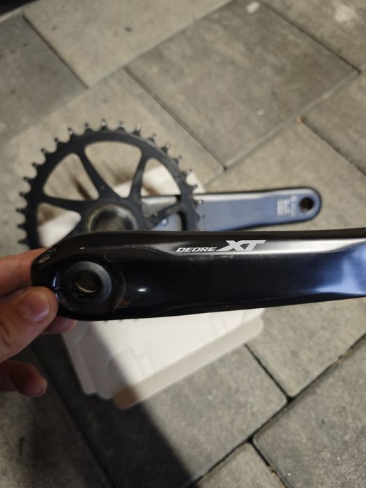 Shimano Deore XT FC-M8100 - 170 mm + zębatka Deckas 38T – bard