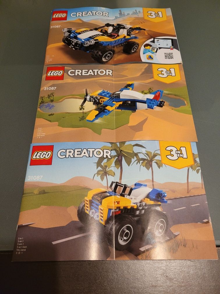 Zestaw Lego 31087 Creator 3 w 1 147 elementów