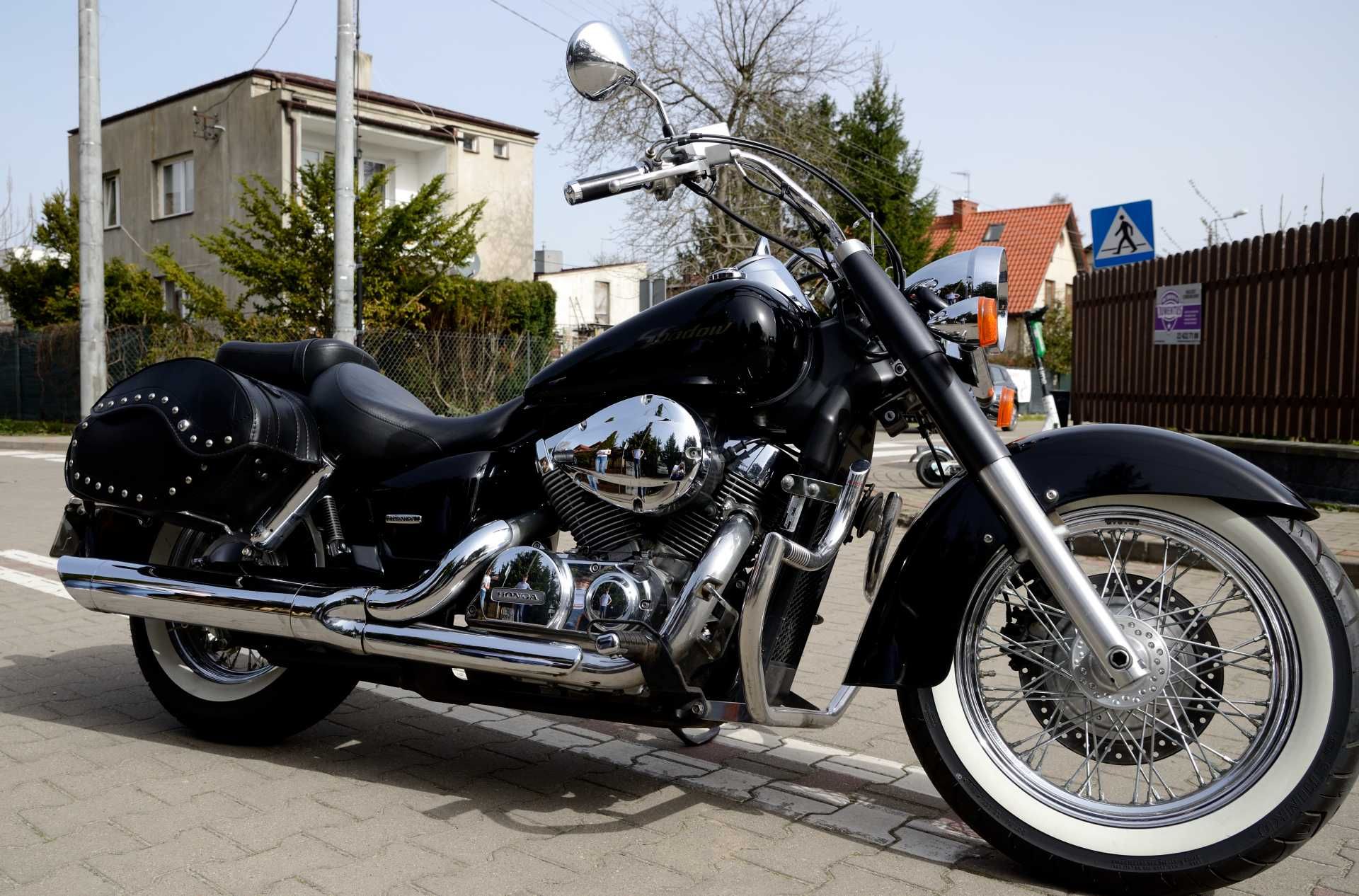 Honda Shadow C4 Aero Nowe Opony Świeże Opłaty