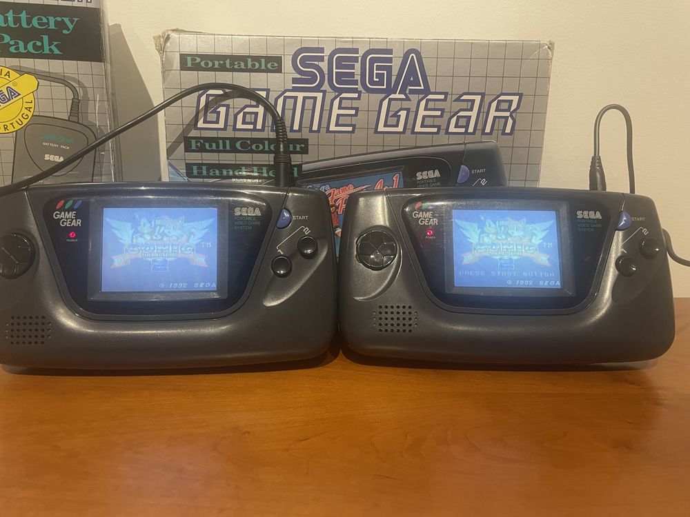 Consolas Sega Game Gear, jogos e acessórios