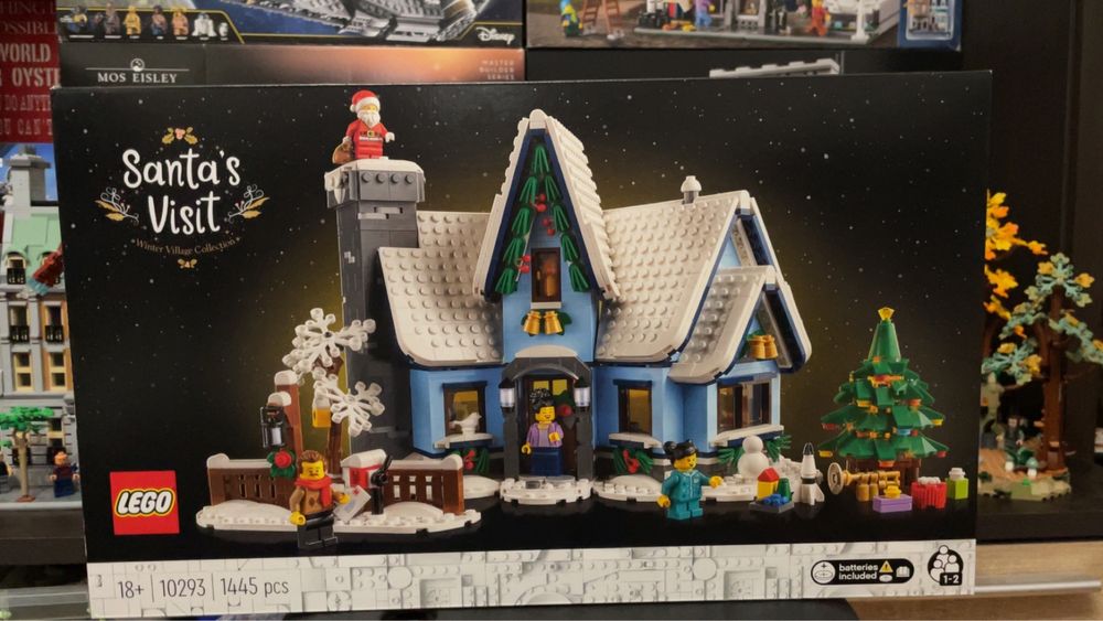 Lego ICONS Wizyta Świętego Mikołaja  10293