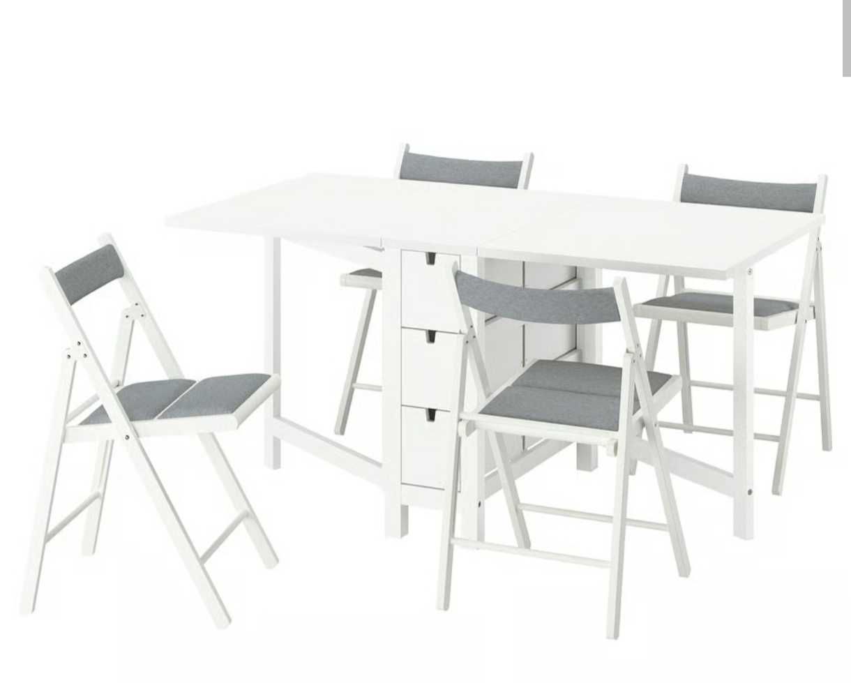 Mesa extensível c/ gavetas