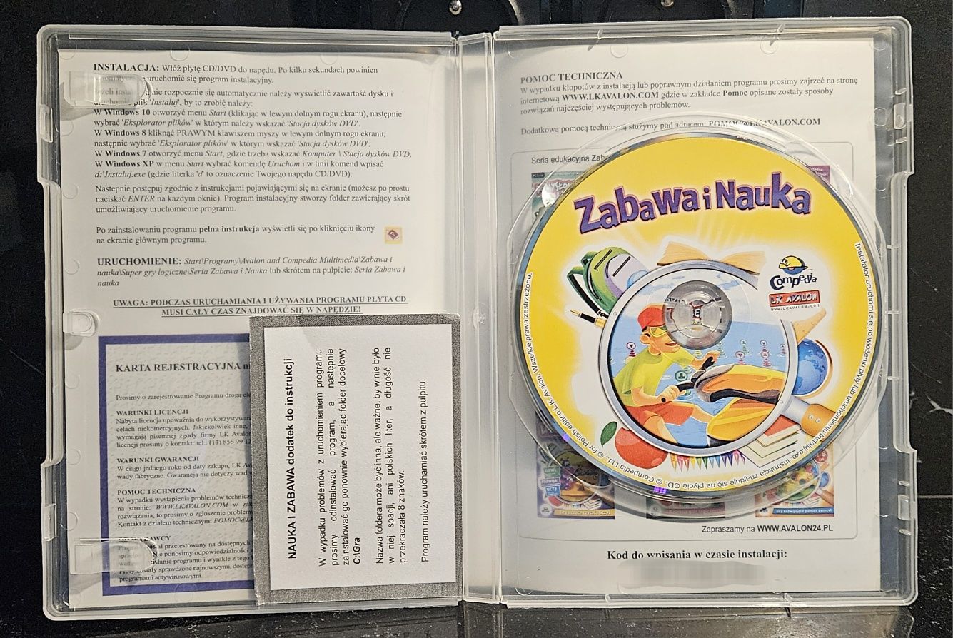 Super gry logiczne. Zabawa i nauka. 8-16 lat. PC CD-ROM.
