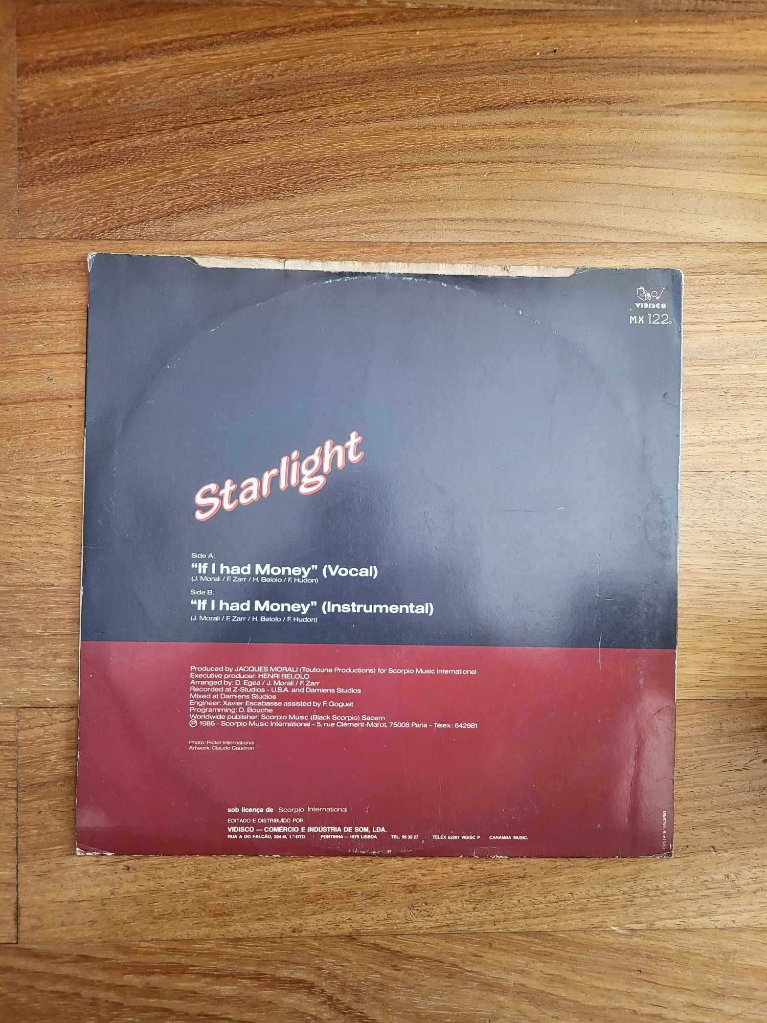 Disco Vinil | "If I Had Money", Starlight