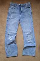 Spodnie wide leg jeansy Cropp rozmiar 38 wysoki stan