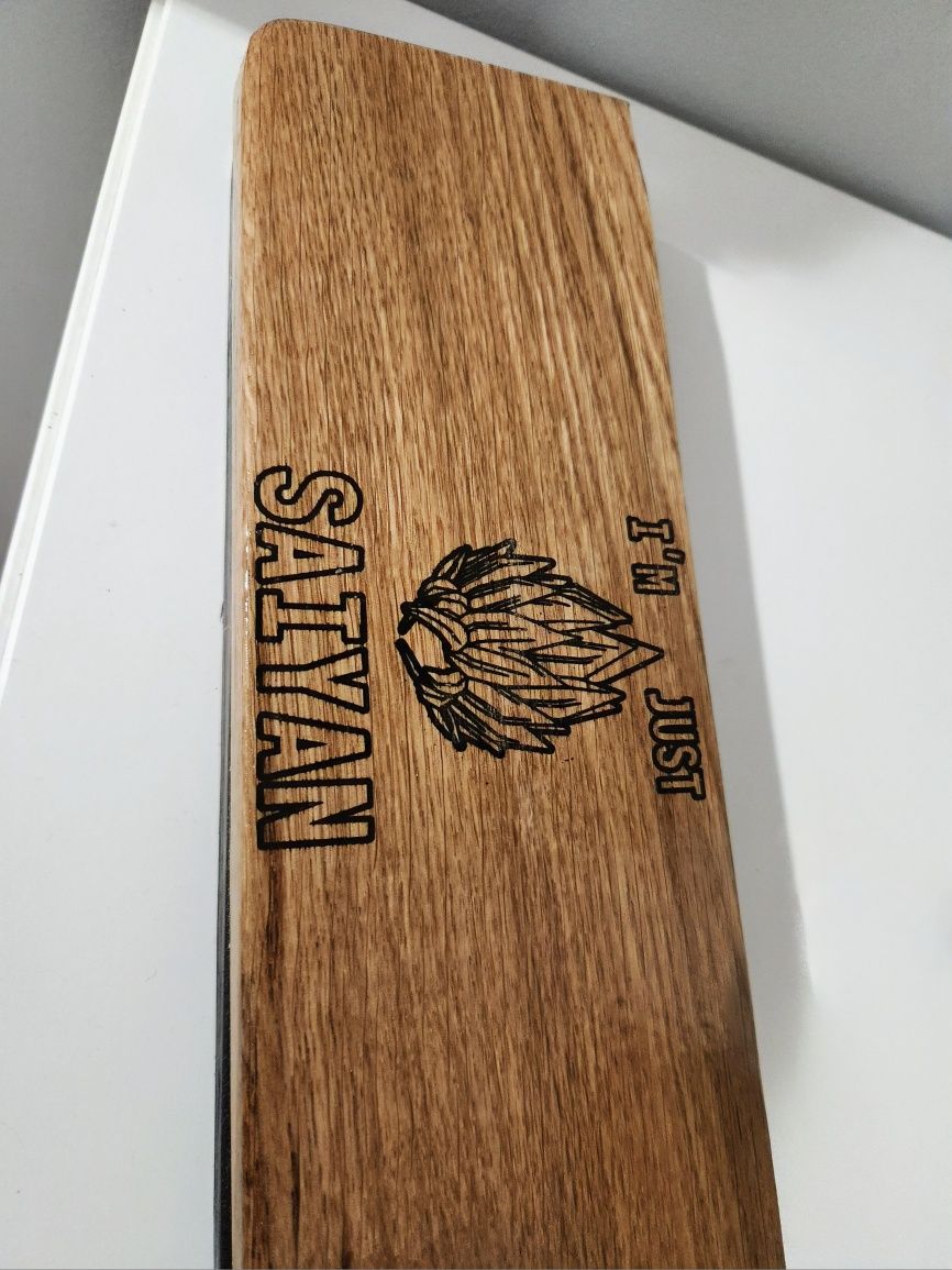 Wrist Rest em madeira