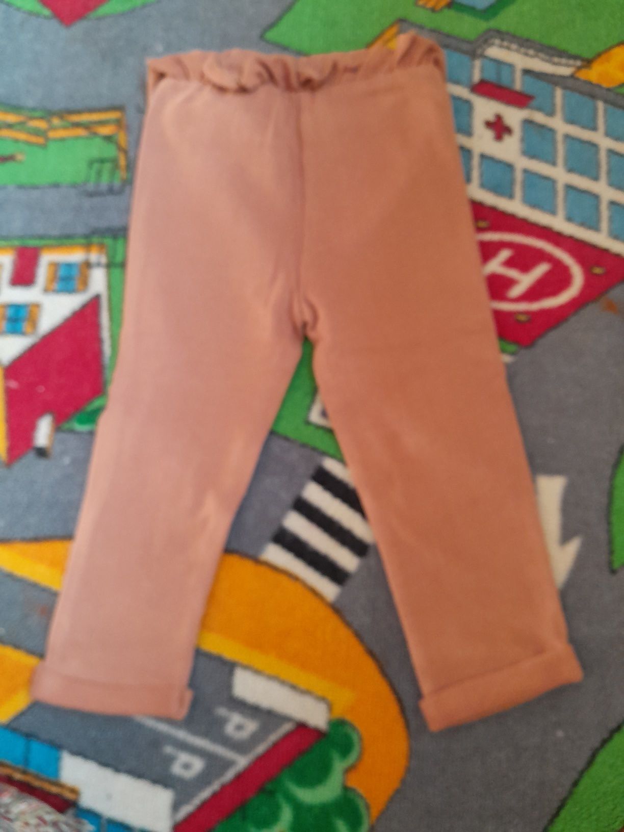 Ciepłe spodnie legginsy Pepco NOWE z metką 86