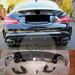Mercedes cla w117 c117 x117 difusor amg black series