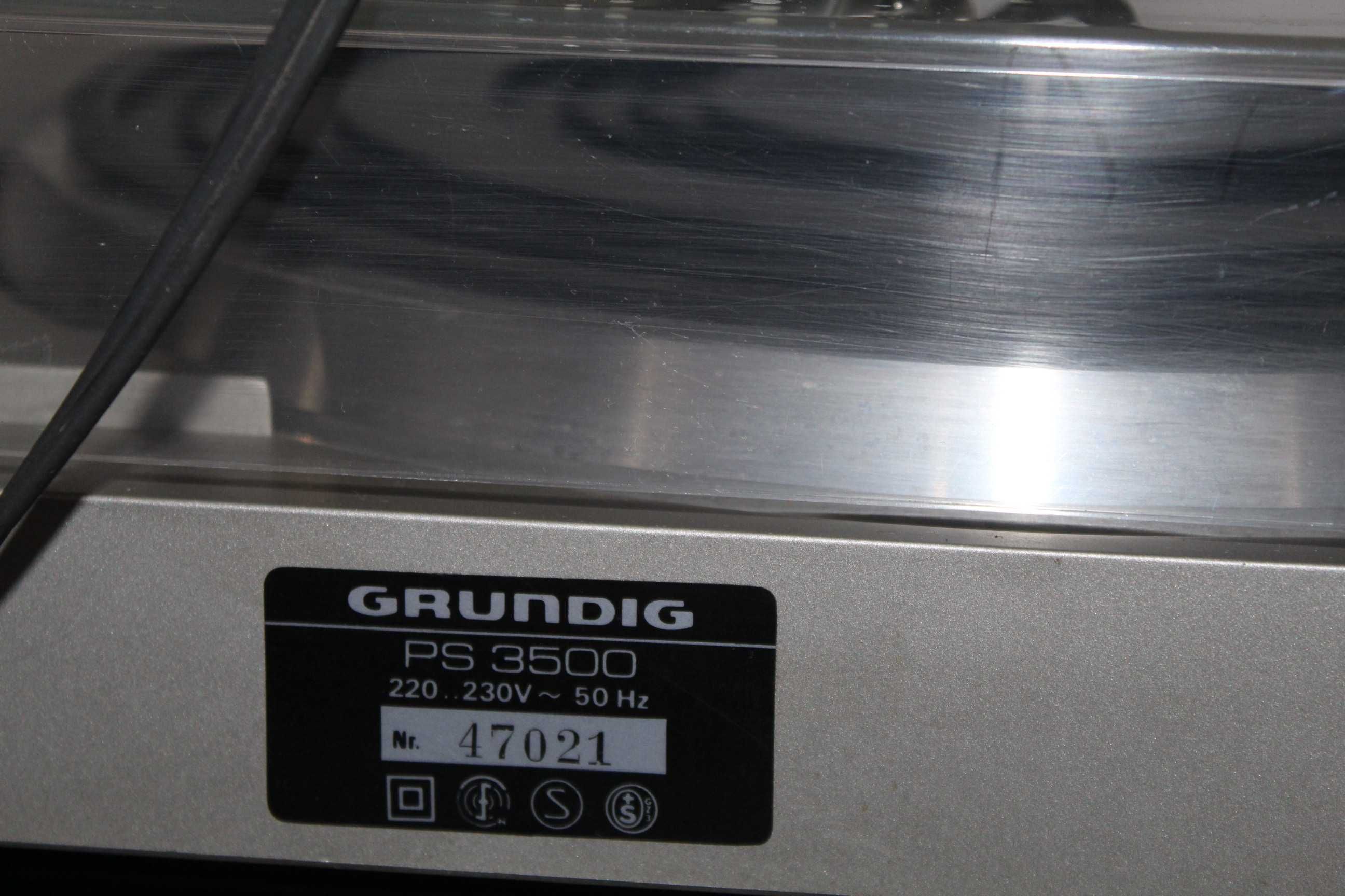 GRUNDIG PS 3500 Gramofon adpter na płyty winyle full automat Wysyłka