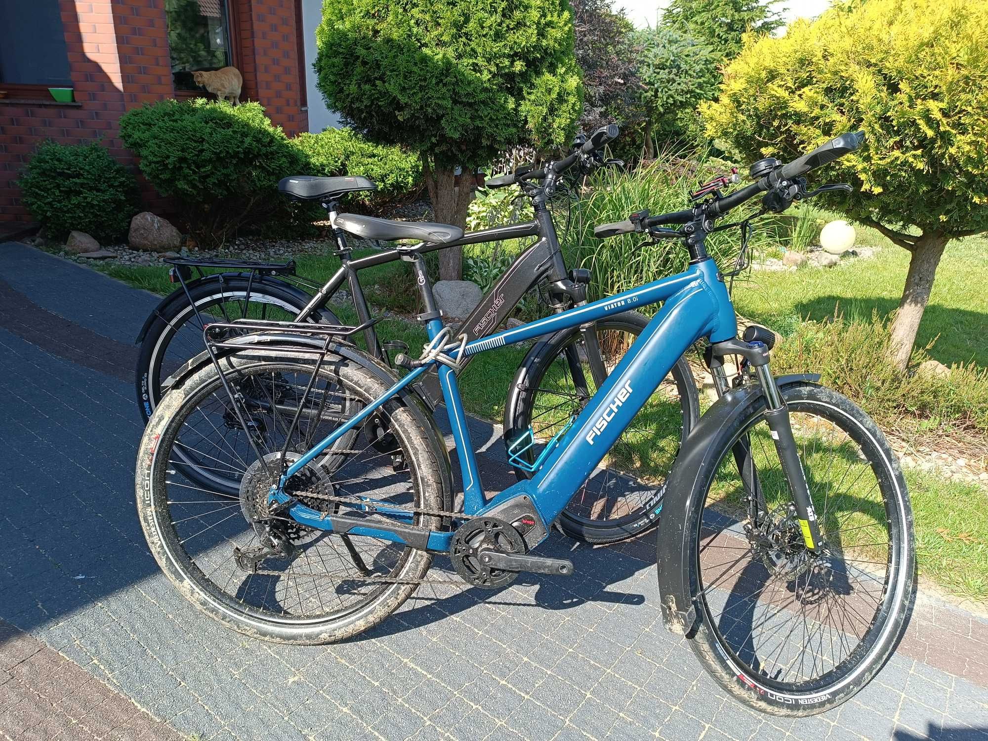 Rower elektryczny Fischer Viator 6i , Rama 55cm , Duży serwis, Gratisy