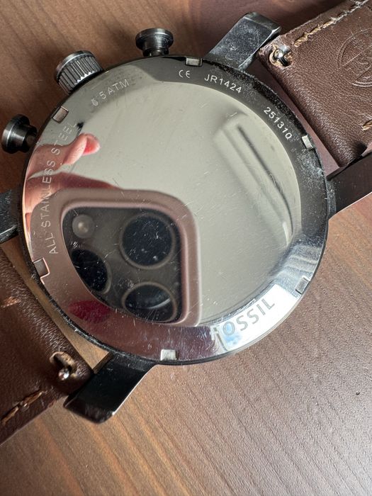 Fossil Męski kwarcowy chronograf JR1423