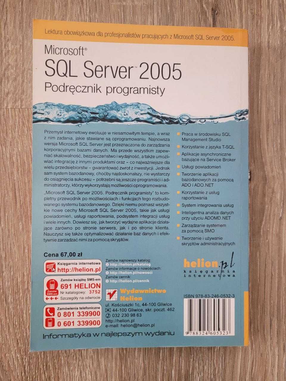 "Microsoft SQL Server 2005. Podręcznik programisty" M. i D. Otey