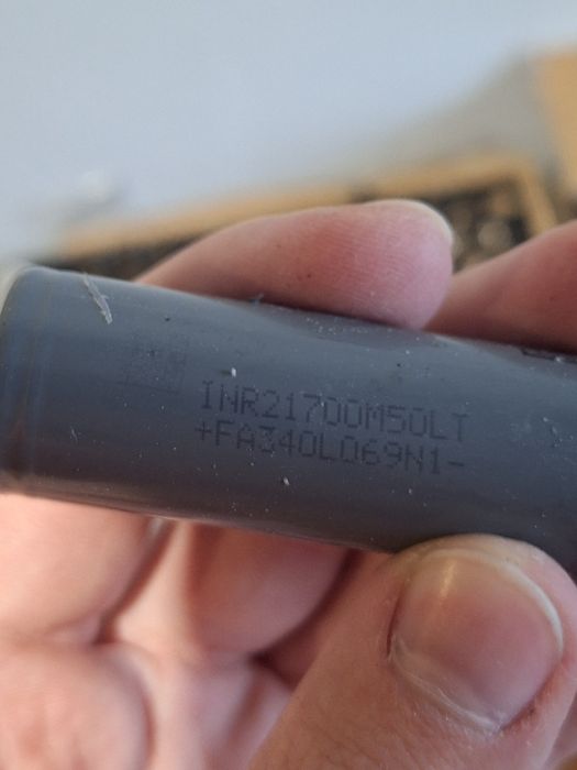 Акумулятори LG INR 21700 - M50LT 4900-5000mAh.