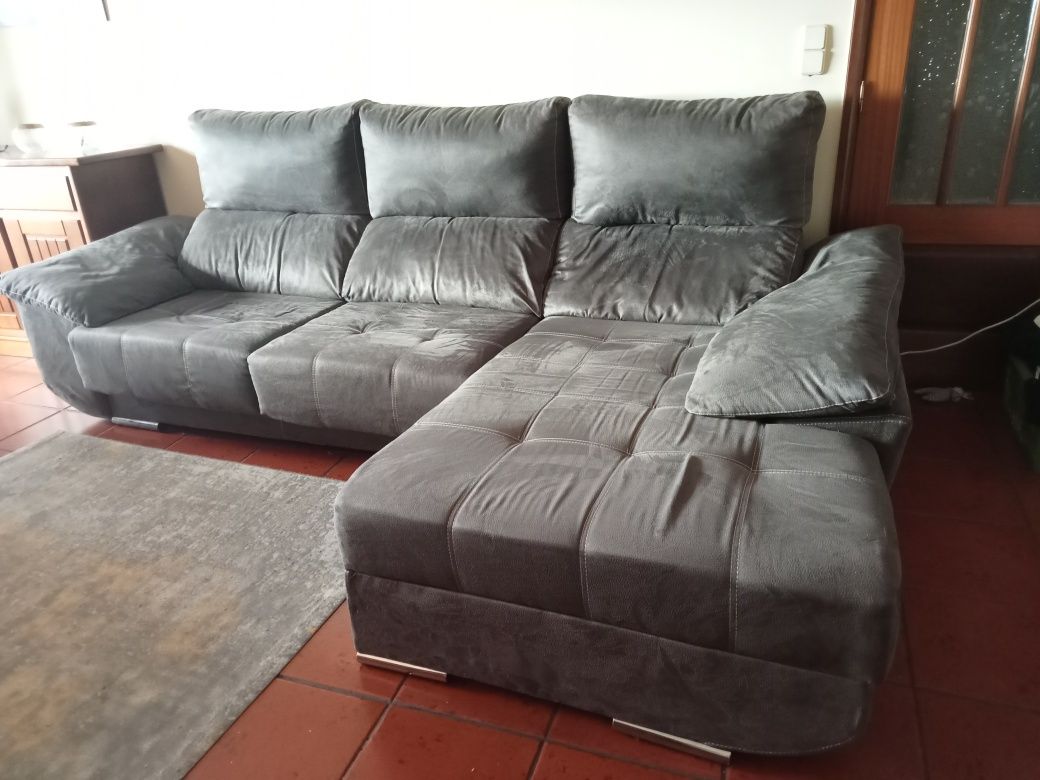 Sofá chaise lounge em ótimo estado