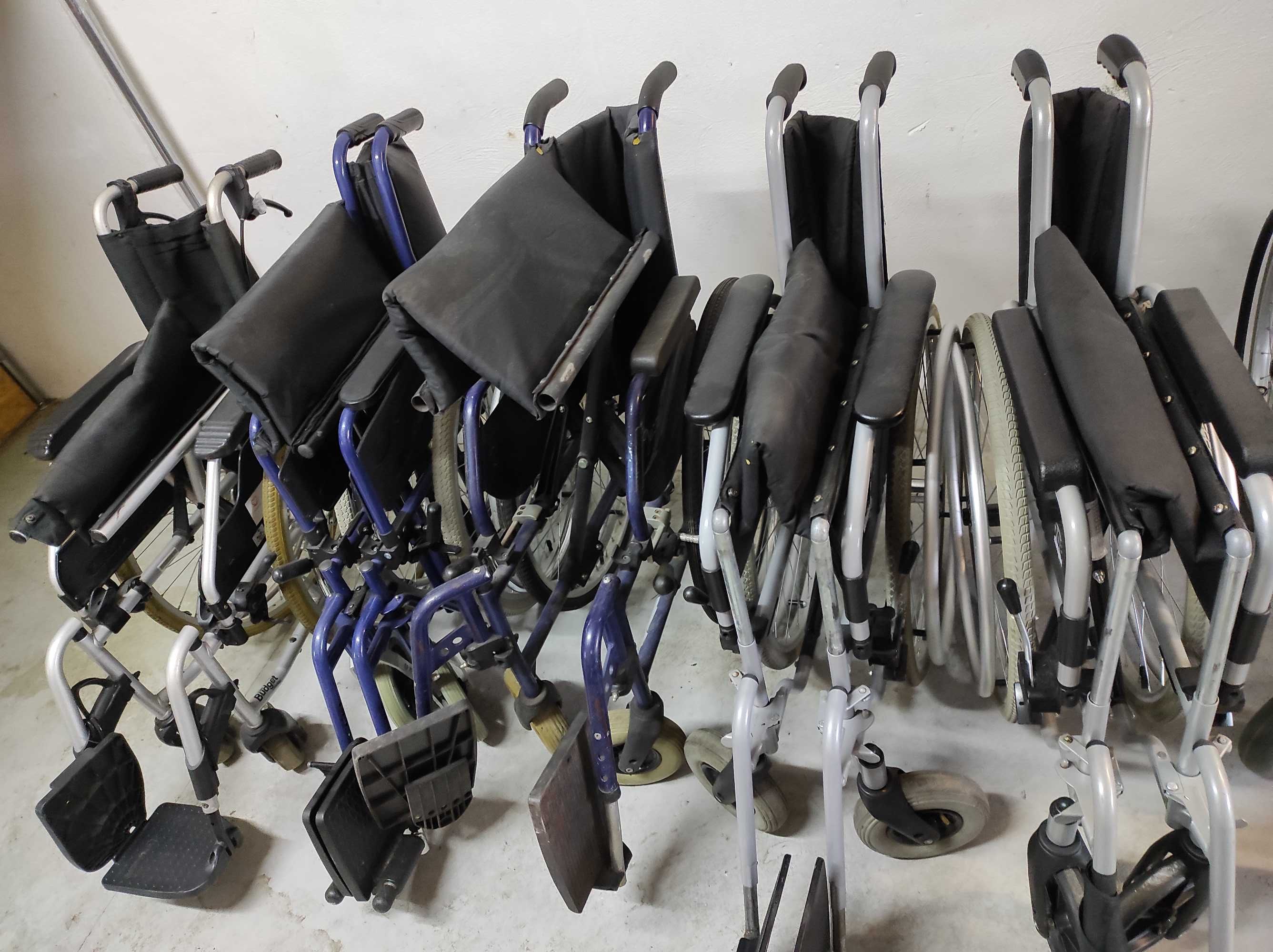 Wózki inwalidzkie używane - wyprzedaż od 100 zł